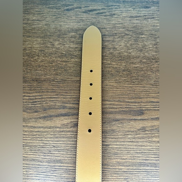 New Coach Roller Buckle Cut To Size Reversible Belt In Rainbow Signature Canvas - Picture 9 of 10